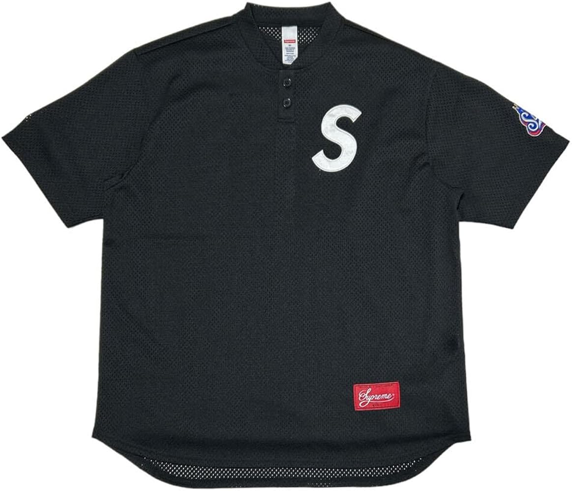 SUPREME バーティカルロゴ ベースボールシャツ Amazon | [シュプリーム] S Logo Baseball Henley ベースボール
